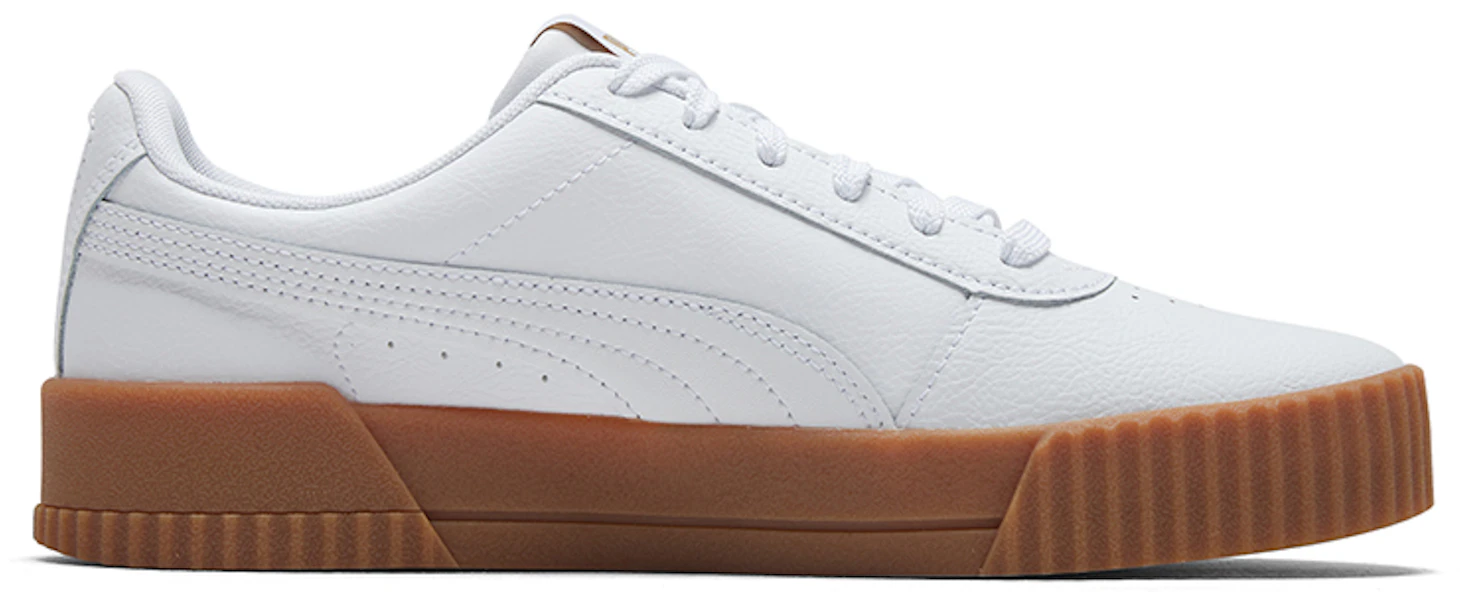 (Women) Puma Carina Leather 'White Gum' 370325-07 Lookbook (Women) Puma Carina Leather 'White Gum' 370325-07