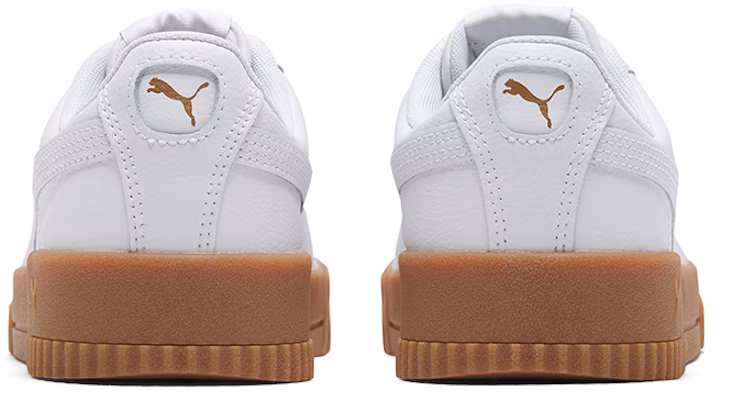 (Women) Puma Carina Leather 'White Gum' 370325-07 Shop (Women) Puma Carina Leather 'White Gum' 370325-07