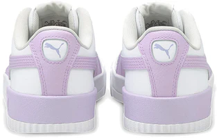 Shop (Women) Puma Carina Leather 'White Light Lavender' 370325-39