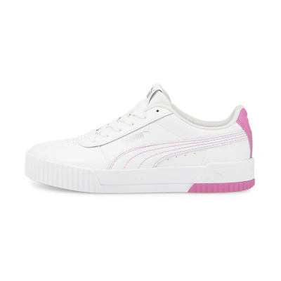 (W) Puma Carina Leather 'White Opera Mauve'