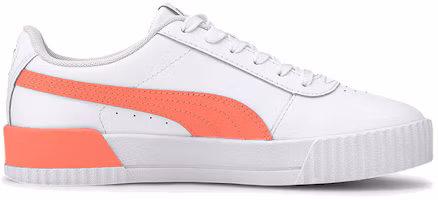 Order (Women) Puma Carina Leather 'White Orange' 370325-30