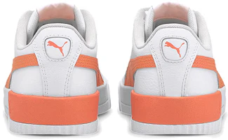 Purchase (Women) Puma Carina Leather 'White Orange' 370325-30