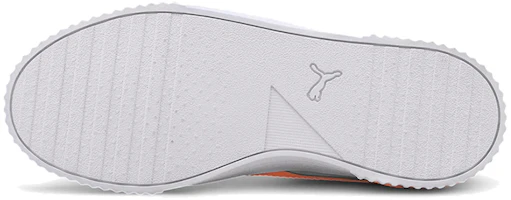Details for (Women) Puma Carina Leather 'White Orange' 370325-30