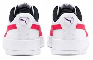 Shop (Women) Puma Carina Leather 'White Red' 370325-04