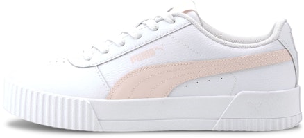 (Women) Puma Carina Leather 'White Rose Water' 370325-10 (Women) Puma Carina Leather 'White Rose Water' 370325-10