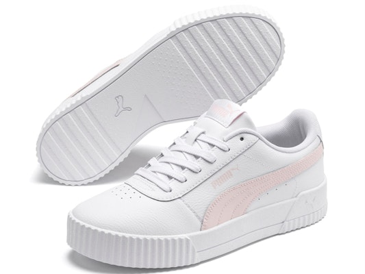 (Women) Puma Carina Leather 'White Rose Water' 370325-10 Order (Women) Puma Carina Leather 'White Rose Water' 370325-10