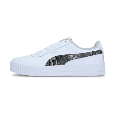 (W) Puma Carina Leather FS 'Snakeskin - Grey Violet'