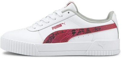 (Women) Puma Carina Leather FS 'Snakeskin - Persian Red' 382384-01 (Women) Puma Carina Leather FS 'Snakeskin - Persian Red' 382384-01