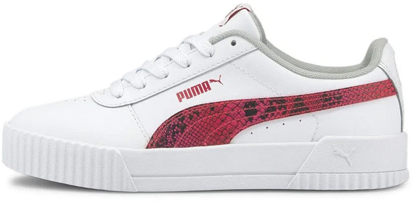 (Women) Puma Carina Leather FS 'Snakeskin - Persian Red' 382384-01 Buy (Women) Puma Carina Leather FS 'Snakeskin - Persian Red' 382384-01