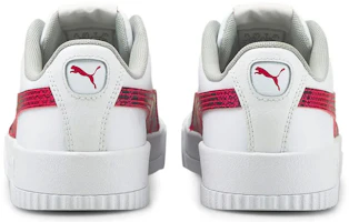 Shop (Women) Puma Carina Leather FS 'Snakeskin - Persian Red' 382384-01