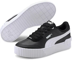 Shop (Women) Puma Carina Lift 'Black White' 373031-06