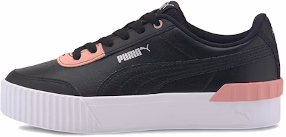 (Women) Puma Carina Lift Black//Pink 'White' 373031-05 (Women) Puma Carina Lift Black//Pink 'White' 373031-05