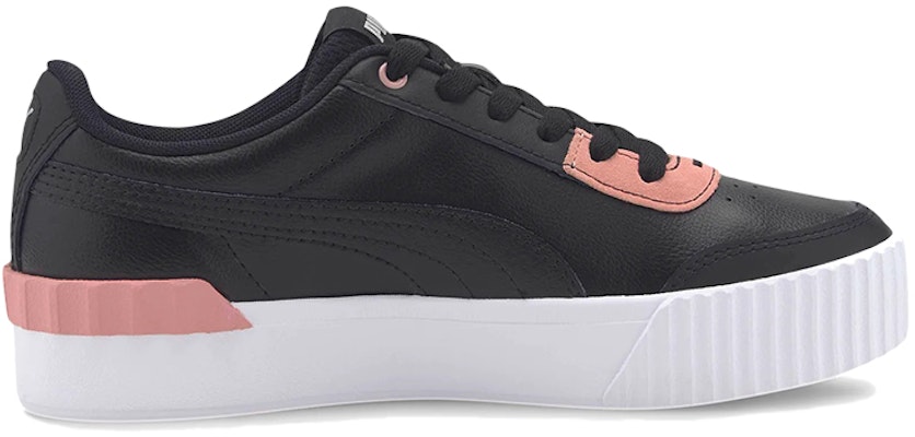 (Women) Puma Carina Lift Black//Pink 'White' 373031-05 Order (Women) Puma Carina Lift Black//Pink 'White' 373031-05