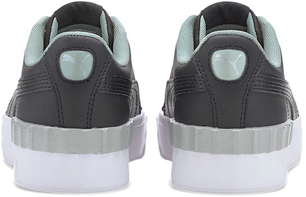 (Women) Puma Carina Lift Pearl Black/Green Low Board Shoes 374141-02 Purchase (Women) Puma Carina Lift Pearl Black/Green Low Board Shoes 374141-02