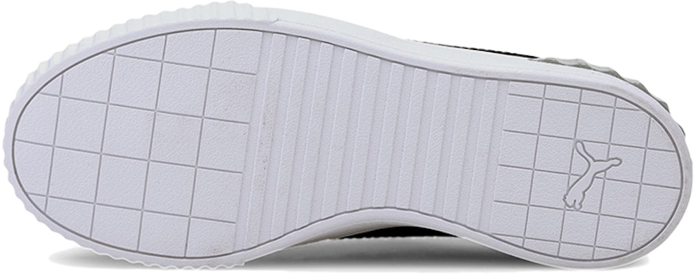 (Women) Puma Carina Lift Pearl Black/Green Low Board Shoes 374141-02 Details for (Women) Puma Carina Lift Pearl Black/Green Low Board Shoes 374141-02