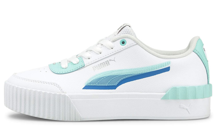 (Women) Puma Carina Lift 'Shadow White Green Blue' 381915-02