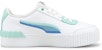 (W) Puma Carina Lift 'Putih Hijau Biru Bayang' 381915-02