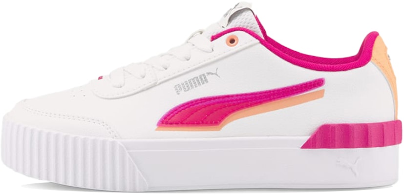 (Women) Puma Carina Lift 'Shadow White Red Pink' 381915-05 Buy (Women) Puma Carina Lift 'Shadow White Red Pink' 381915-05