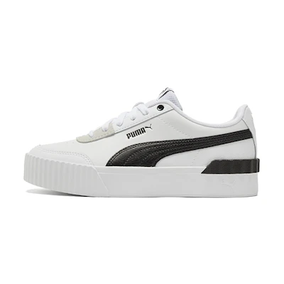 (W) Puma Carina Lift Shoes Black/White/Grey