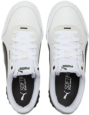 (Women) Puma Carina Lift Shoes Black/White/Grey 373031-16 Shop (Women) Puma Carina Lift Shoes Black/White/Grey 373031-16