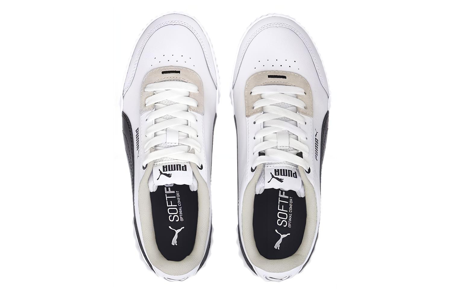 Lookbook （女款）Puma Carina Lift '白色黑色' 373031-02