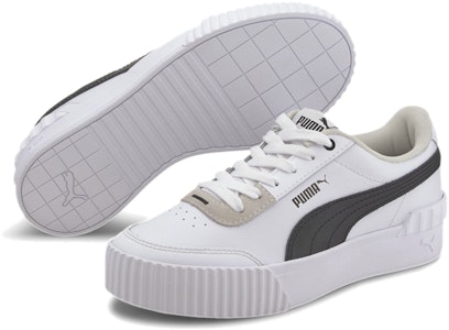 (女款)Puma Carina Lift '白色黑色' 373031-02 Shop (女款)Puma Carina Lift '白色黑色' 373031-02