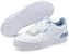 (W) Kasut Ringan Kasual Puma Carina Putih/Biru 373031-11