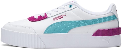 (Women) Puma Carina Lift 'White Blue Purple' 373031-17 (Women) Puma Carina Lift 'White Blue Purple' 373031-17