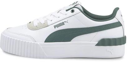 (Women) Puma Carina Lift 'White Green' 373031-09 (Women) Puma Carina Lift 'White Green' 373031-09