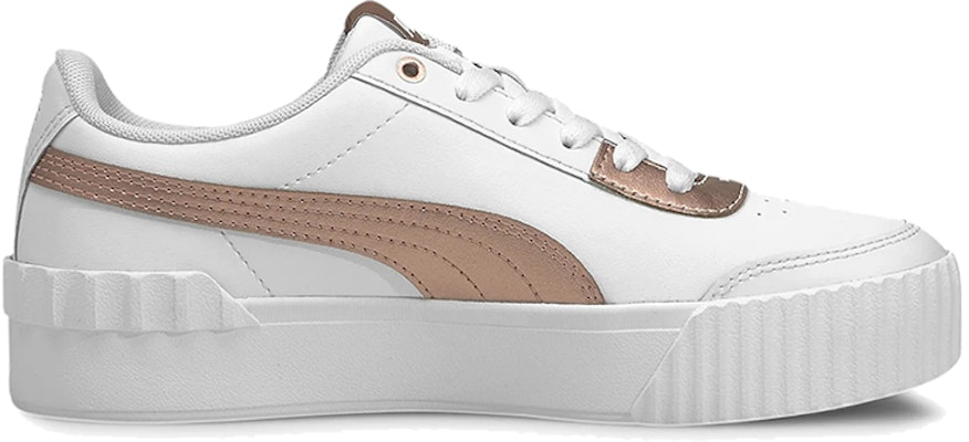 (Women) Puma Carina Lift 'White Metallic' 375995-01 Order (Women) Puma Carina Lift 'White Metallic' 375995-01