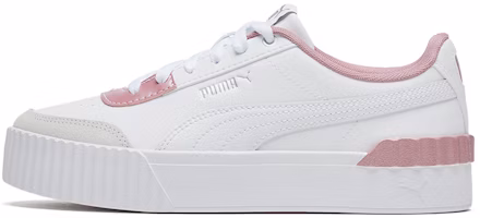 (Women) Puma Carina Lift White/Pink 374141-01 (Women) Puma Carina Lift White/Pink 374141-01