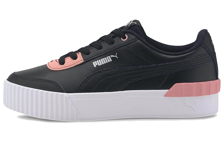 (Women) Puma Carina Lift Black//Pink 'White' 373031-05