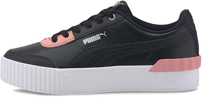 (Women) Puma Carina Lift Black//Pink 'White' 373031-05 (Women) Puma Carina Lift Black//Pink 'White' 373031-05