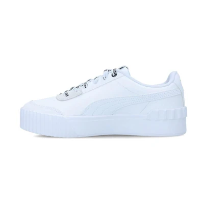 (W) Puma Carina Lift Low Top 'Logomania White'
