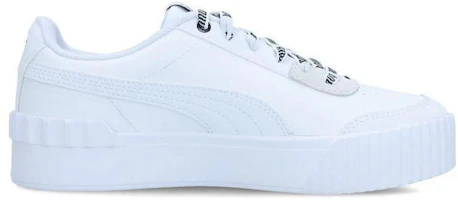 Order (Women) Puma Carina Lift Low Top 'Logomania White' 384925-01
