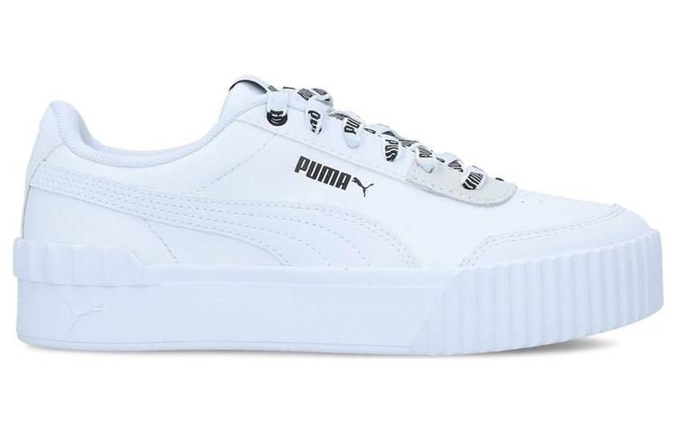 Order Puma Carina Lift Logomania 低筒休閒板鞋 女款 白色