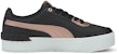 (W) Puma Carina Lift Hitam/Emas Kasut Kasual Rendah Board 375995-02