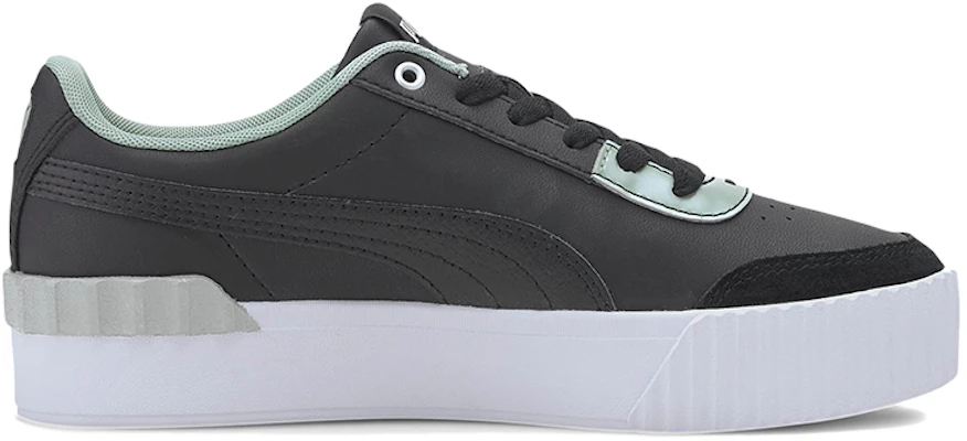 (W) Puma Carina Lift 珍珠黑/绿低帮板鞋 374141-02 Order (W) Puma Carina Lift 珍珠黑/绿低帮板鞋 374141-02