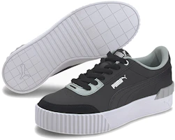 Lookbook (Women) Puma Carina Lift Pearl Black/Green Low Board Shoes 374141-02