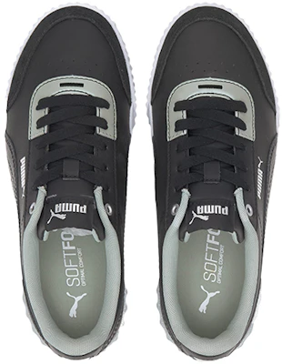 (W) Puma Carina Lift 珍珠黑/绿低帮板鞋 374141-02 Shop (W) Puma Carina Lift 珍珠黑/绿低帮板鞋 374141-02
