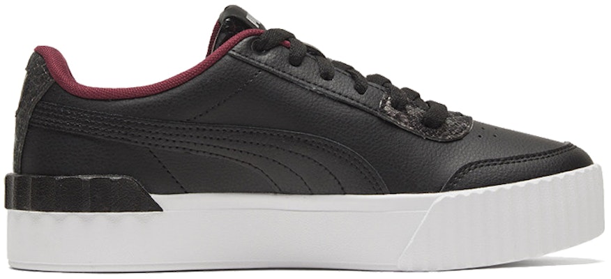 PUMA Carina Lift Snake 低帮板鞋 女款 黑色 Order PUMA Carina Lift Snake 低帮板鞋 女款 黑色