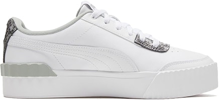 (W) Puma Carina Lift Snake Putih/Cetakan Ular Kasut Kasual Rendah. 373230-01 Order (W) Puma Carina Lift Snake Putih/Cetakan Ular Kasut Kasual Rendah. 373230-01