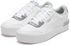 Lookbook (W) Puma Carina Lift Snake Putih/Cetakan Ular Kasut Kasual Rendah. 373230-01