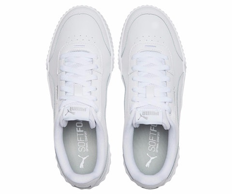 PUMA Carina Lift TW 復古休閒 低筒 板鞋 女款 白 Shop PUMA Carina Lift TW 復古休閒 低筒 板鞋 女款 白