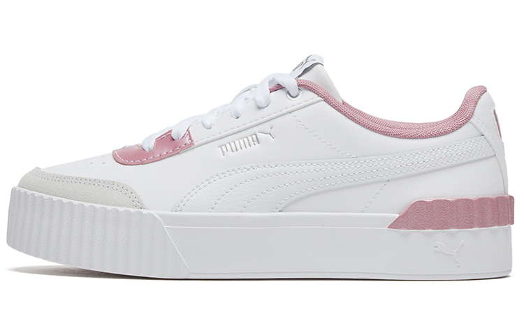 (Women) Puma Carina Lift White/Pink 374141-01