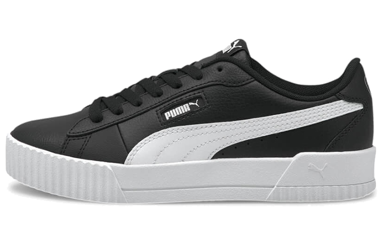 (W) Puma Carina Crew Casual Shoes Black/White