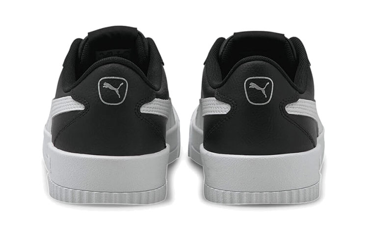 (W) Puma Carina Crew Casual Shoes Black/White 圖 4