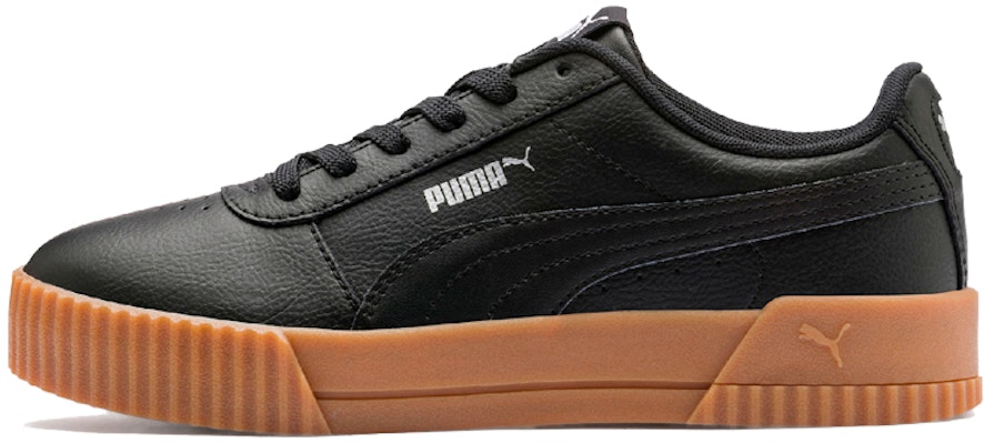 (Women) Puma Carina Leather 'Black' 370325-06 Buy (Women) Puma Carina Leather 'Black' 370325-06