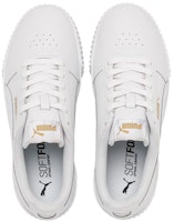 Shop (Women) Puma Carina Lux Low 'White' 370281-02