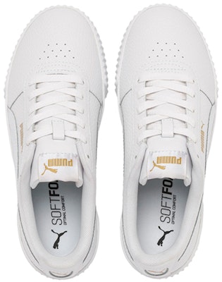 (W) Puma Carina Lux Rendah 'Putih' 370281-02 Lookbook (W) Puma Carina Lux Rendah 'Putih' 370281-02